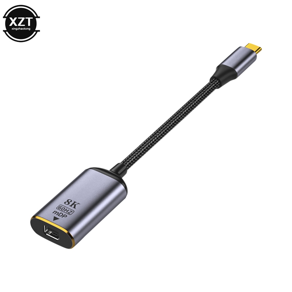 USB Type-C-DP/MiniDP  ̺  8K@60Hz Ʈ ȭ Macbook Pro Ʈ   ũ  ȯ